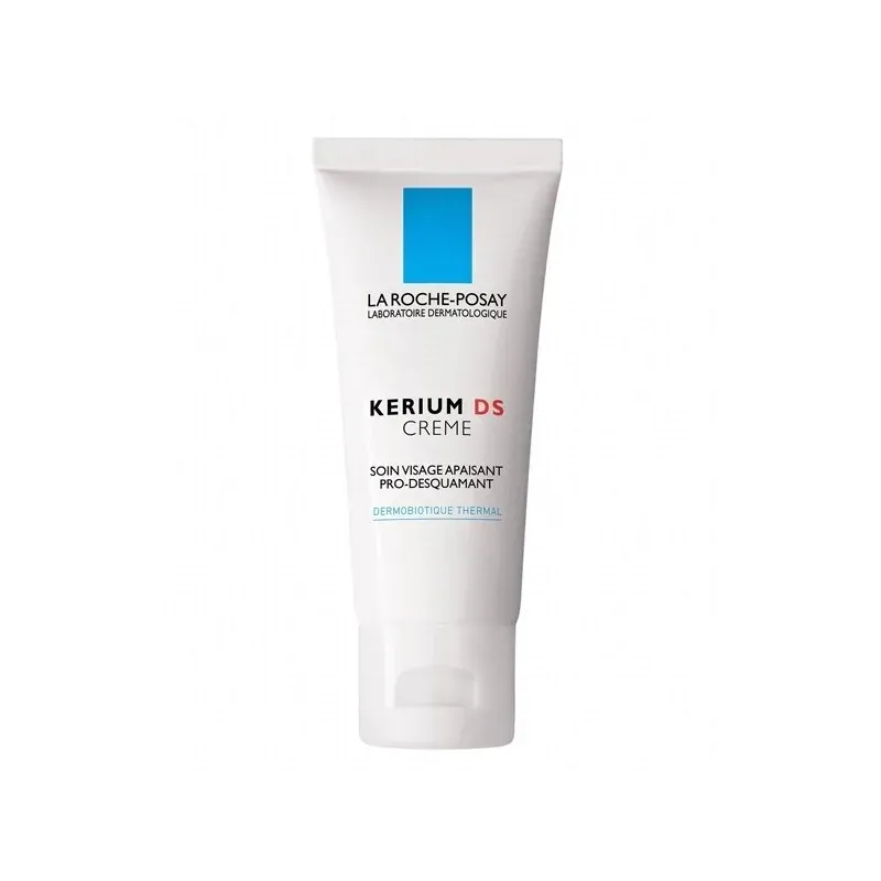 LA ROCHE-POSAY KERIUM DS CREME 40ml Soin Visage Apaisant Pro-Desquamant