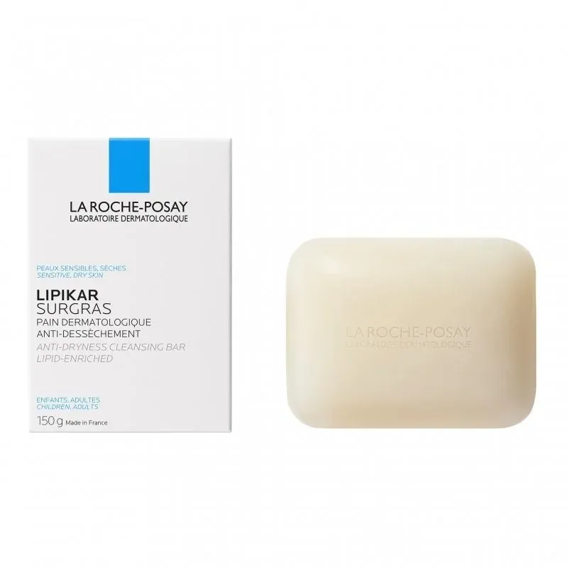 LA ROCHE-POSAY LIPIKAR PAIN PHYSIOLOGIQUE PEAU SENSIBLE SÈCHE 150G