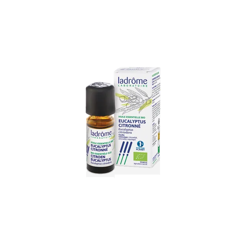 LADROME HUILE ESSENTIELLE D'EUCALYPTUS CITRONNE 10ML