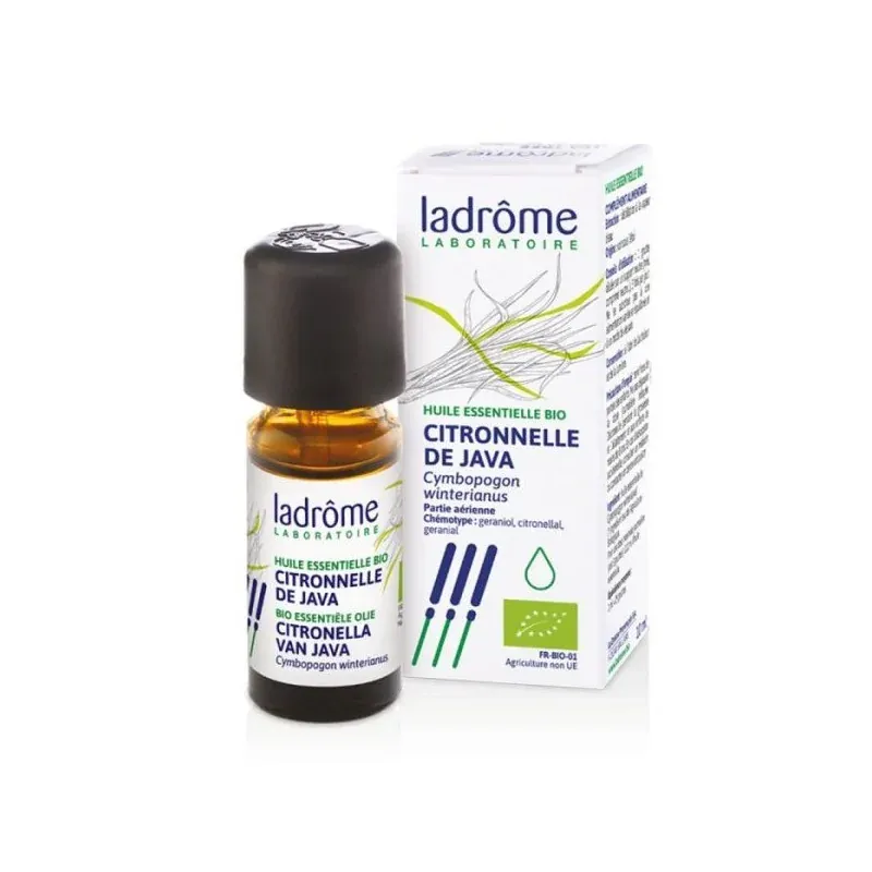 LADROME HUILE ESSENTIELLE DE CITRONELLE DE JAVA 10ML
