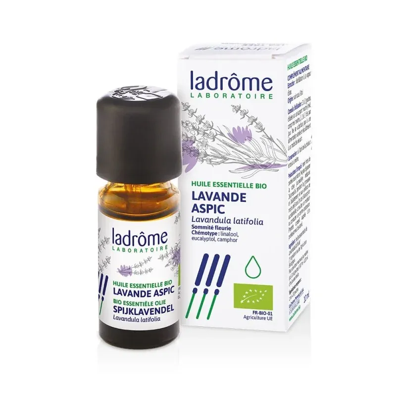 LADROME HUILE ESSENTIELLE DE LAVANDE ASPIC 10ML