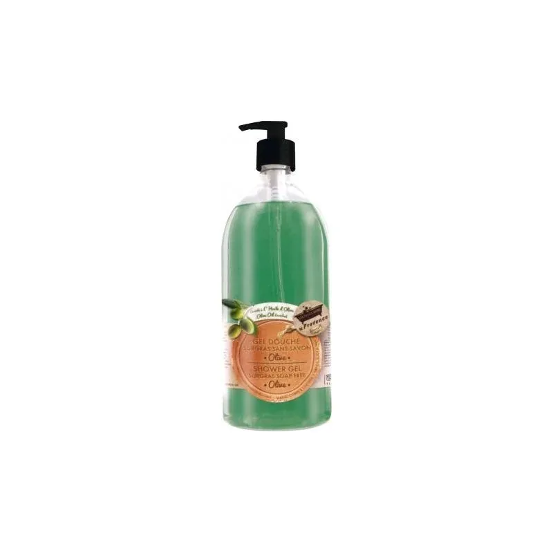 LES PETITS BAINS DE PROVENCE GEL DOUCHE SANS SAVON OLIVE 1L