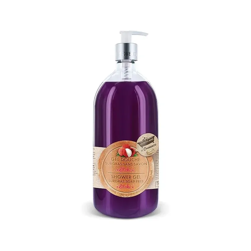 LES PETITS BAINS DE PROVENCE GEL DOUCHE LITCHI 1 L