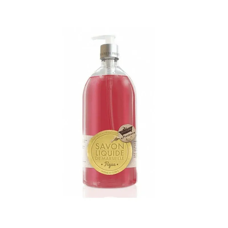 LES PETITS BAINS DE PROVENCE SAVON LIQUIDE FIGUE FLACON 1 LITRE