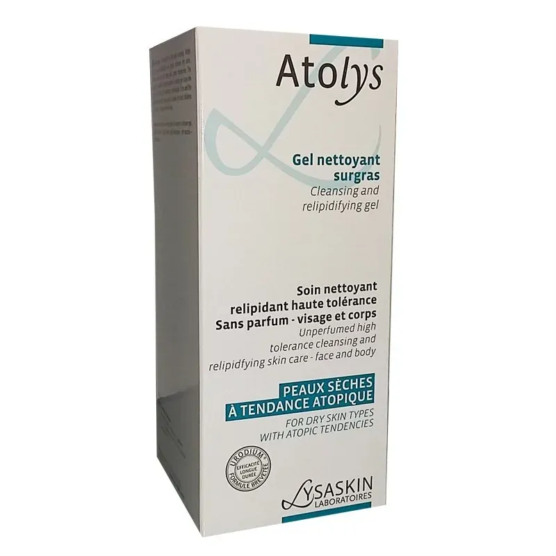 LYSASKIN ATOLYS GEL NETTOYANT SURGRAS 200ML