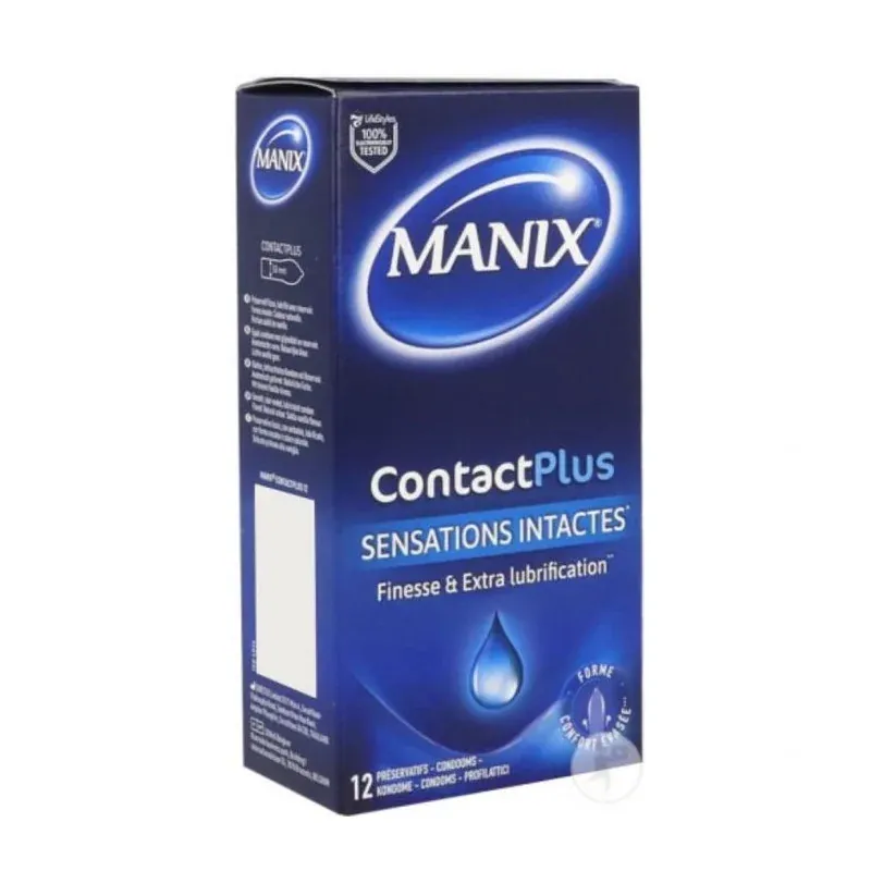 MANIX CONTACT SENSATIONS INTACTES BOITE DE 12