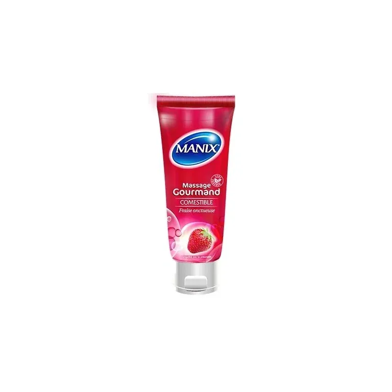 MANIX GEL DE MASSAGE GOURMAND FRAISE 200ML