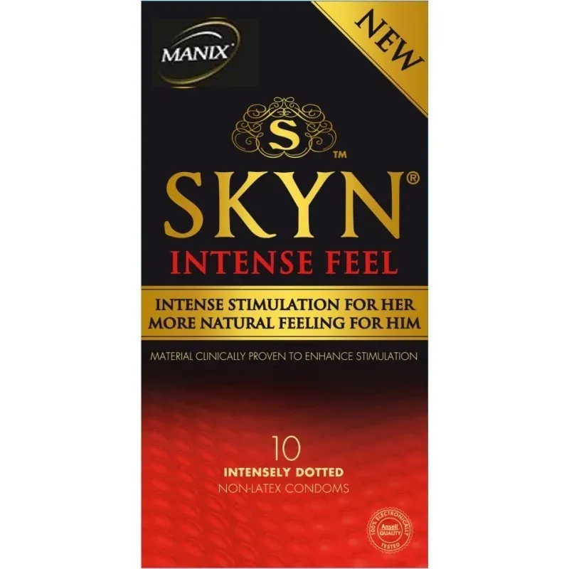 MANIX SKYN INTENSE FEEL BOITE DE 10