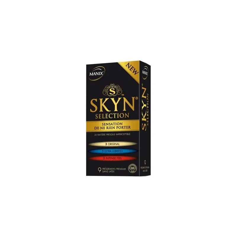 Manix Skyn Selection - Boîte de 9 préservatifs