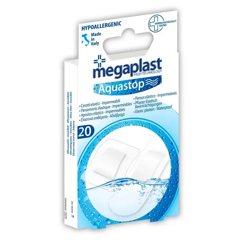 MEGAPLAST AQUASTOP PANSEMENT BOÎTE 20 - 112417