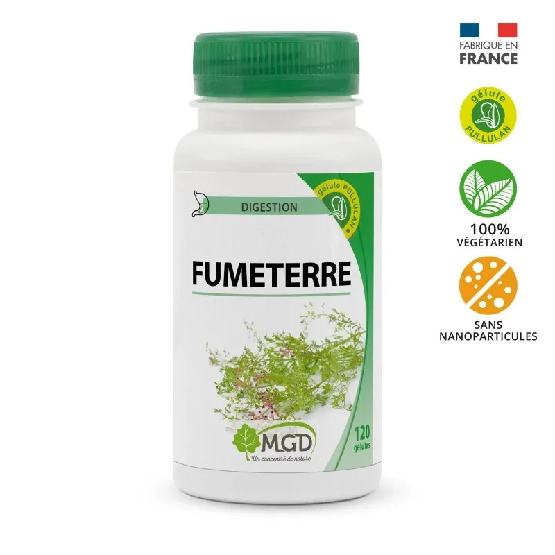 MGD FUMETERRE 120 GELULES