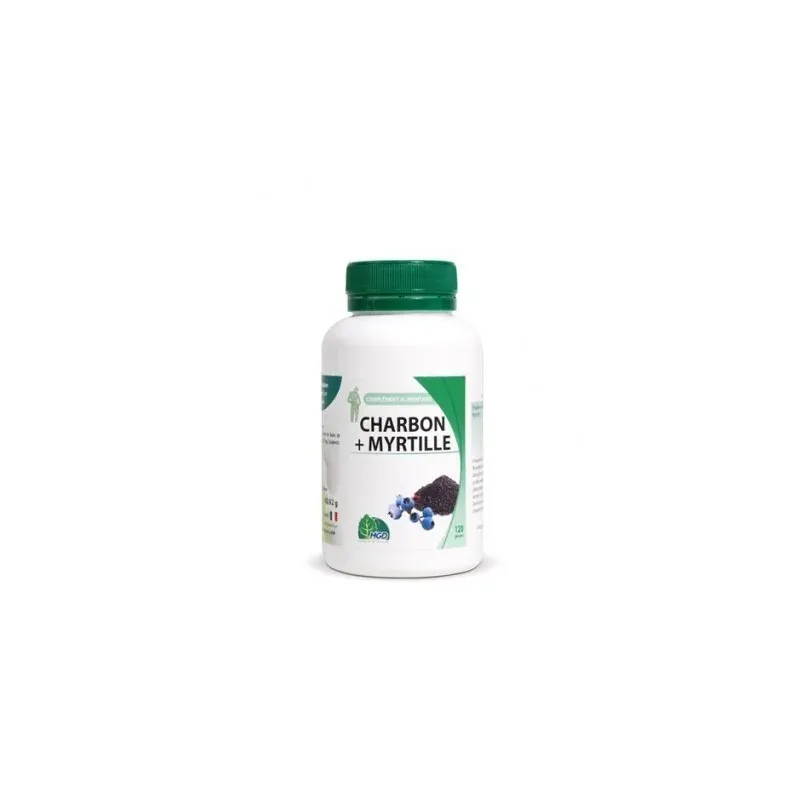 MGD NATURE CHARBON+MYRTILLE 120 GÉLULES