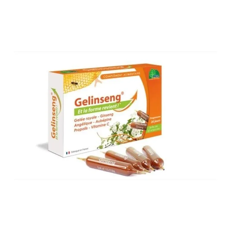 MGD NATURE GELINSENG 20 AMPOULES