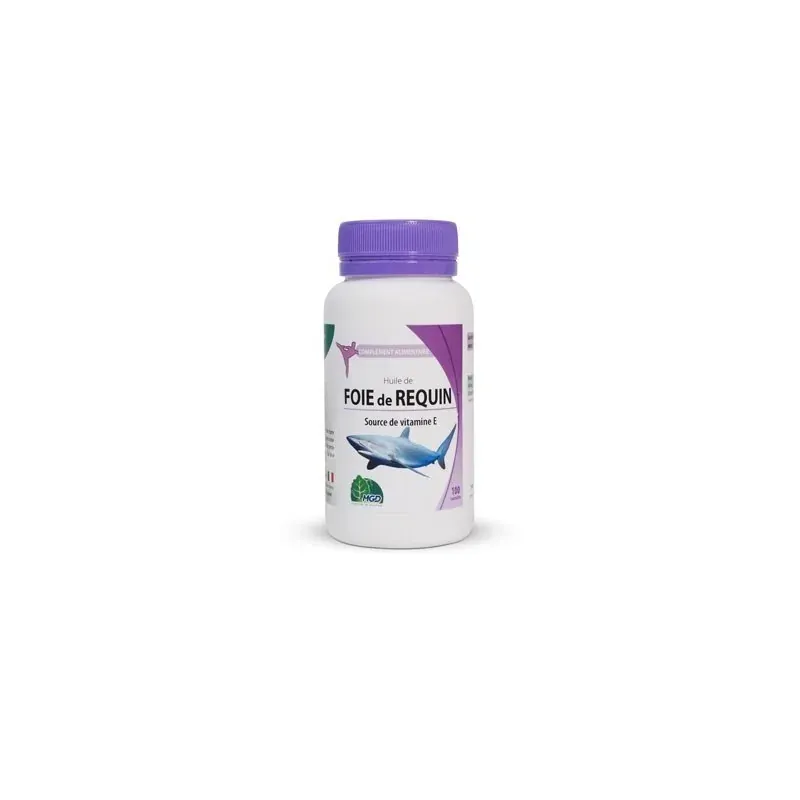 MGD NATURE huile de foie de requin 100 capsules