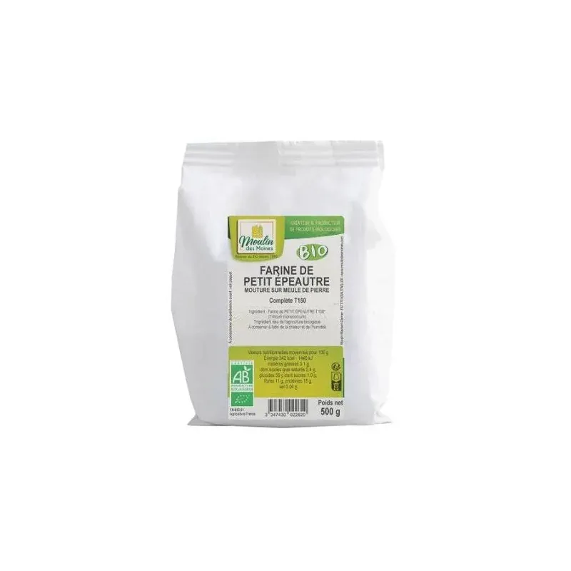 Moulin Des Moines FARINE DE PETIT EPEAUTRE COMPLETE 500 G