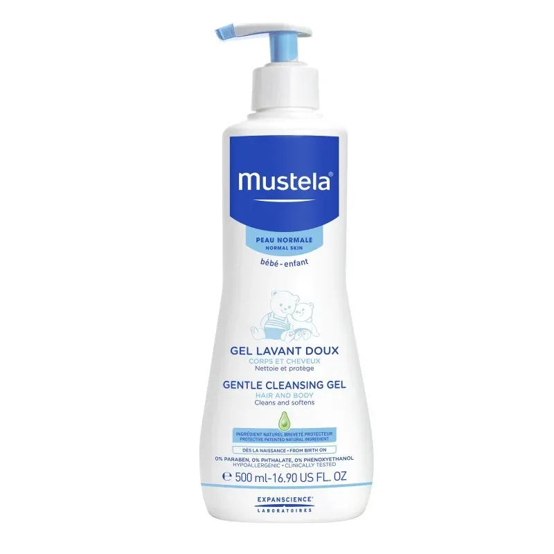 MUSTELA GEL LAVANT DOUX 500ML