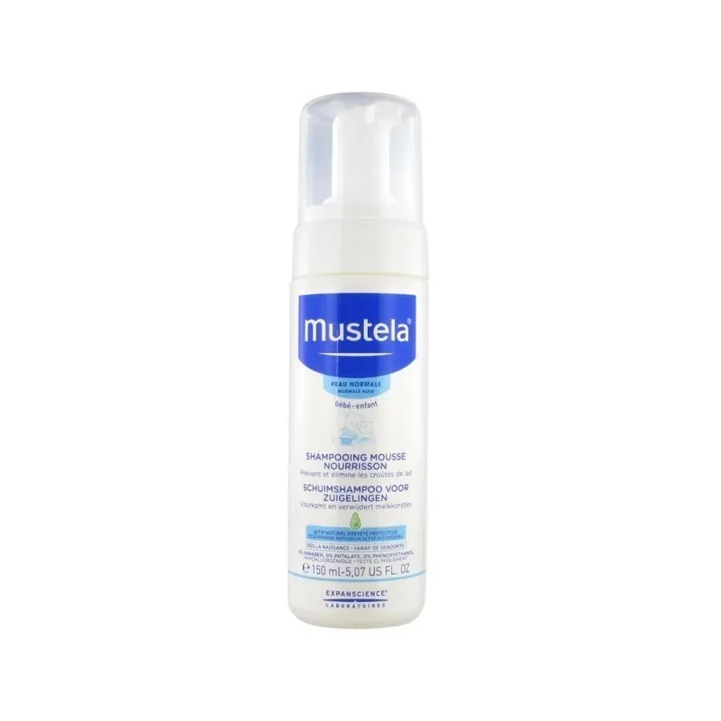 MUSTELA SHAMPOOING MOUSSE NOURRISSON DIFFUSEUR 150ML