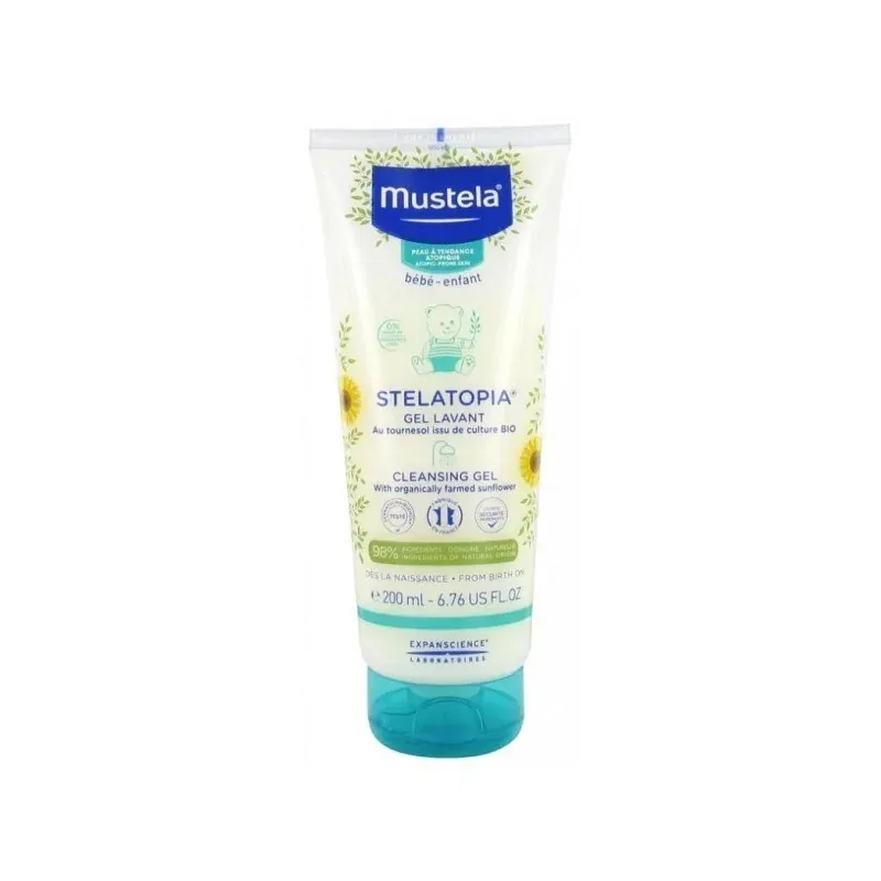 MUSTELA Stelatopia - Gel Lavant 200ml