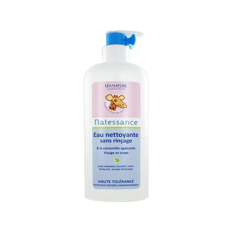 Natessance Bébé Eau Nettoyante 500Ml