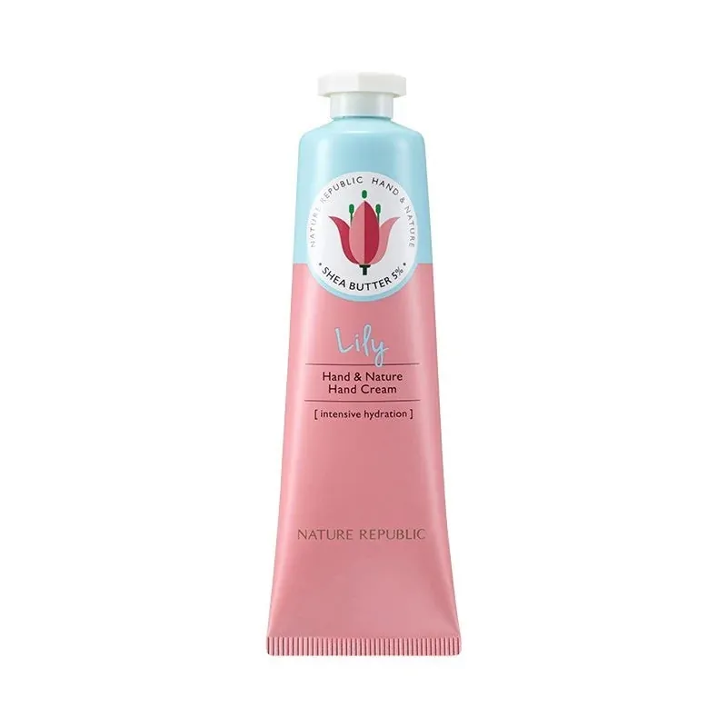 nature republic Hand & Nature Lily Hand Cream 100ml