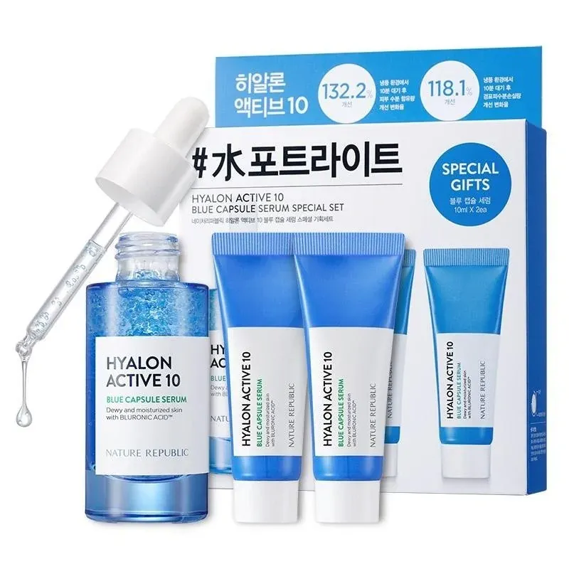 NATURE REPUBLIC HYALU ACTIVE 10 SÉRUM À L’ACIDE HYALURONIQUE