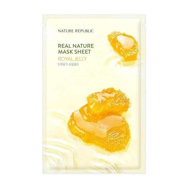 NATURE REPUBLIC REAL NATURE ROYAL JELLY MASK SHEET 23g