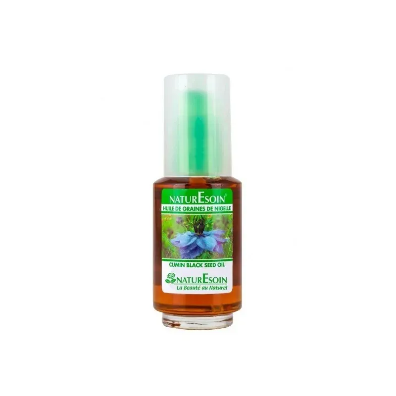 NATURE SOIN Huile de Graines de Nigelle 1ère Pression 50ml