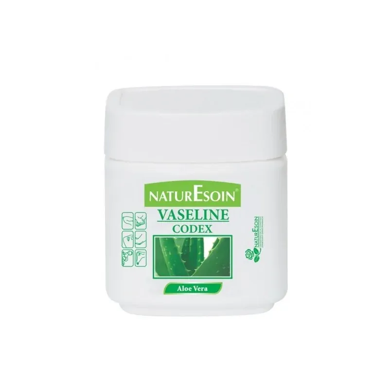 NATURE SOIN VASELINE ALOES EN POT 120 ML