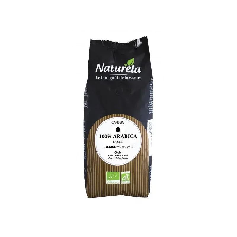 NATURELA CAFE EN GRAIN PUR ARABICA 500 G