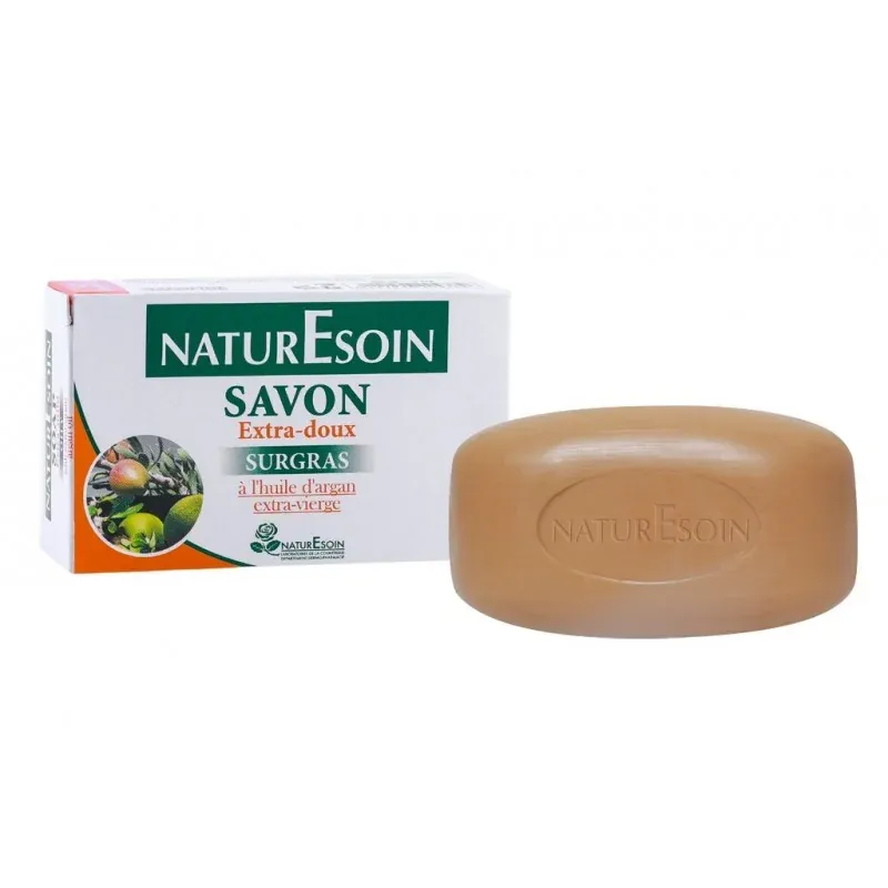 NATURE SOIN SAVON Extra-Doux 80g -Argan