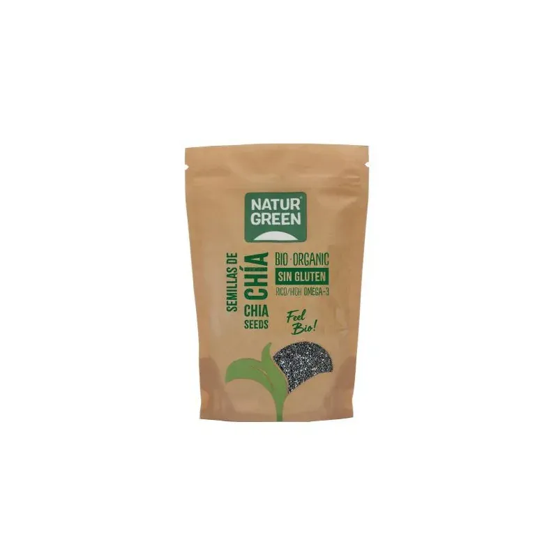 NaturGreen Graines de Chia BIO 250g - Sans Gluten -