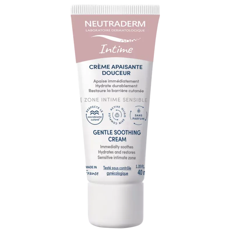 Neutraderm creme apaisante douceur zone intime sensible 40ml