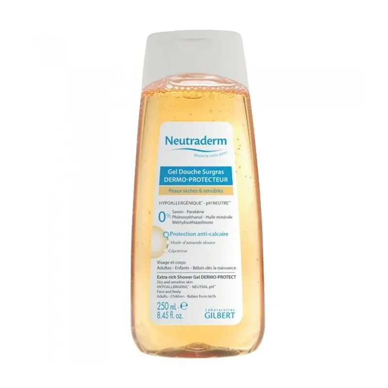 NEUTRADERM GEL DOUCHE SURGRAS DERMO PROTECTEUR 200ML