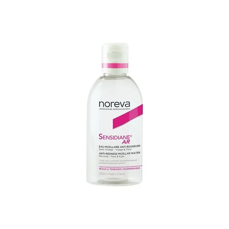 NOREVA SENSIDIANE AR EAU MICELLAIRE ANTI-ROUGEURS 250 ML                                                