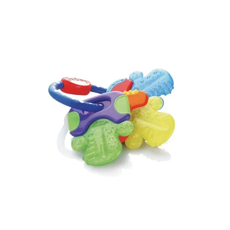 NUBY Clefs de dentition IcyBite réfrigérante avec ICE GEL +4 mois BLEU - ID455