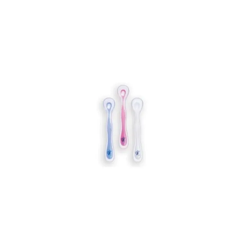 Nûby Cuillères longues 100% Silicone Souple +4 mois Réf : NT67658
