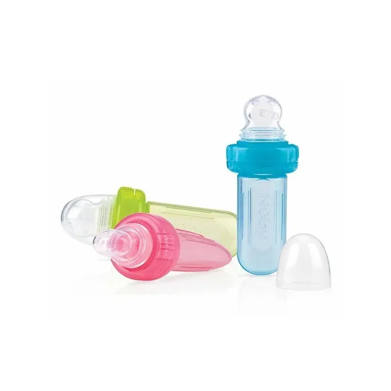NUBY Grignoteur Nibber pour fruits et biscuits 100% Siliconne - ID5577