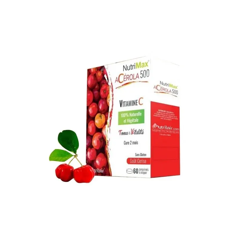 NUTRIMAX ACEROLA 500MG /60 CPS