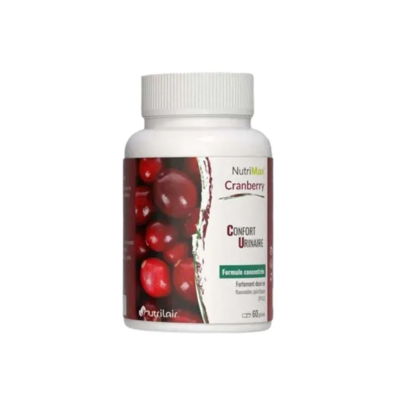 NUTRIMAX CRANBERRY 60 GELULES A 380 MG