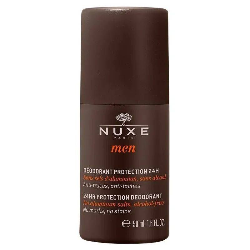 NUXE MEN DEODORANT PROTECTION 24H 50ml Tous Types De Peaux Même Sensibles