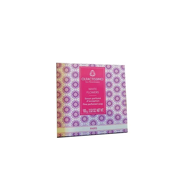 OLFACTISSIMO SAVON PARFUMÉ WHITE FLOWERS100G