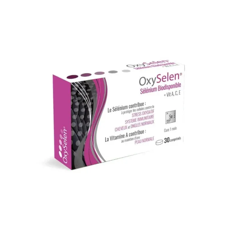 OXYSELEN SELENIUM BIODISPONIBLE VITAMINE A,C,E 30 COMPRIMES