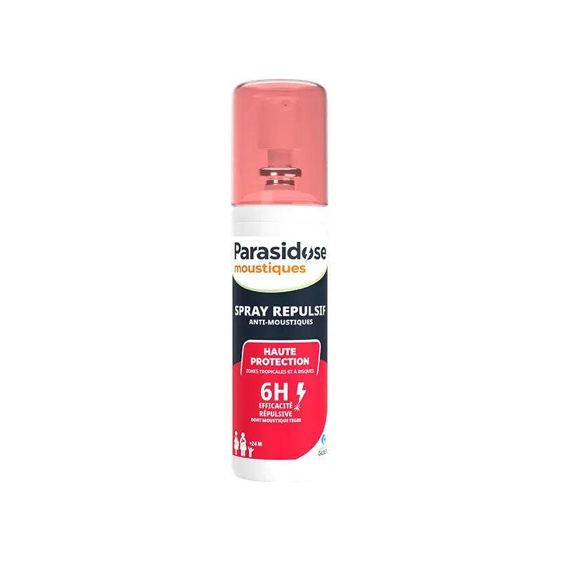 Parasidose Moustiques Protection Corporelle Répulsif Zones Tropicales 100ml