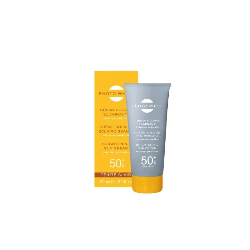 PHOTOWHITE CRÈME SOLAIRE TEINTÉE CLAIRE ECLAIRICISSANTE SPF 50+ 50ML