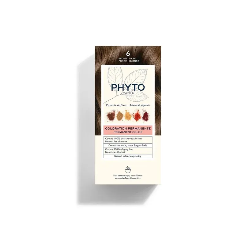 PHYTO COLORATION 6 BLOND FONCÉ