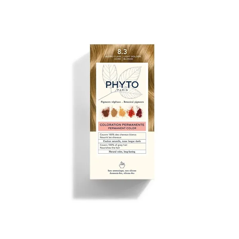 PHYTO COLORATION 8.3 BLOND CLAIR DORÉ