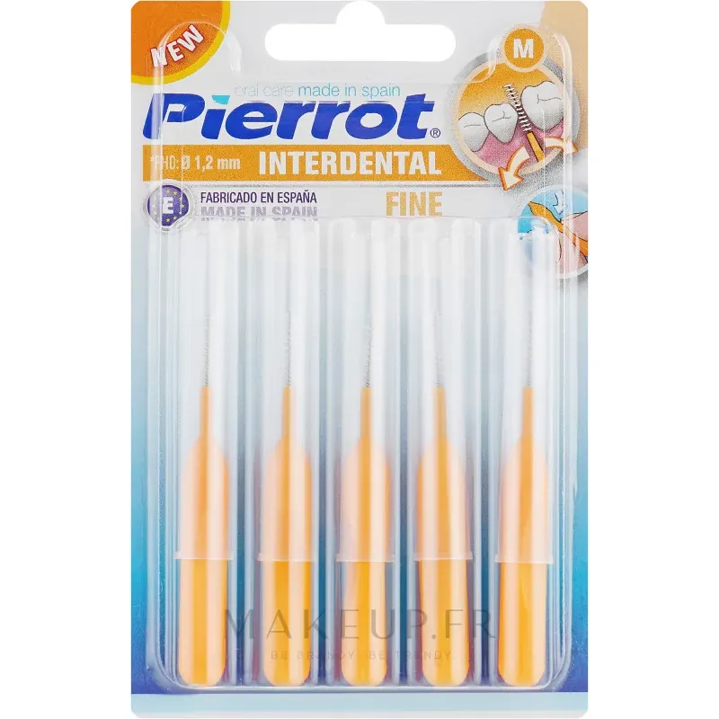 PIERROT BROSSETTES INTERDENTAIRES FINE x 5 (1,2 mm) - 84