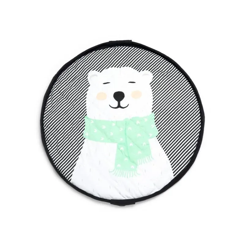 play&go Sac de rangement de jouets et tapis de jeux SOFT Ours Polaire