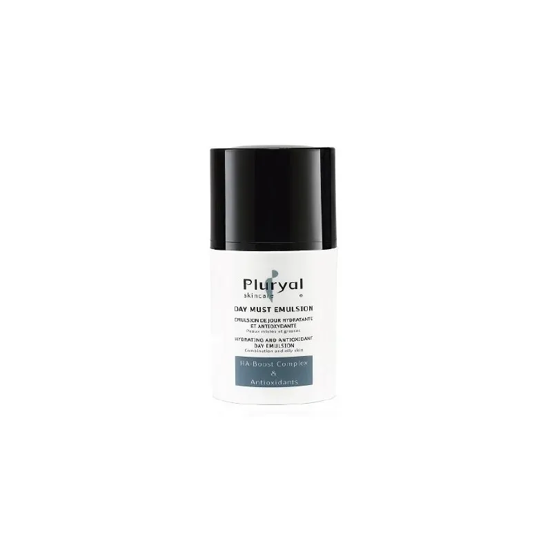 Pluryal Skincare emulsion de jour Hydratante et Antioxydante (peaux mixtes à grasses ) 50ml