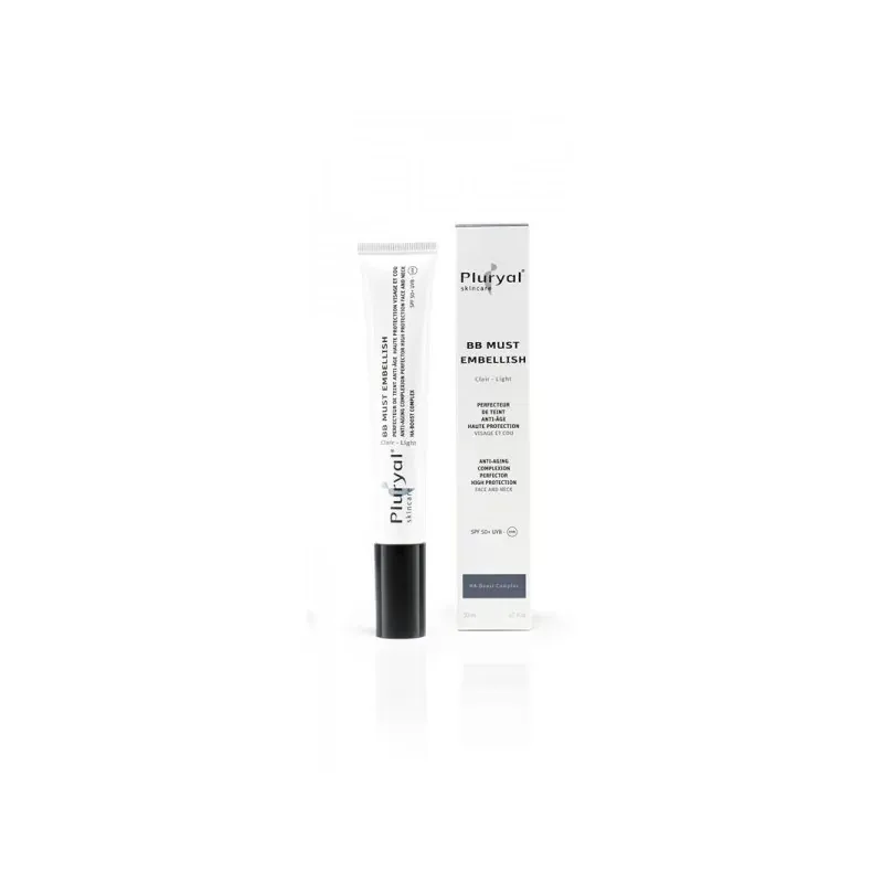 Pluryal® Skincare Produit anti-âge perfecteur de teint BB Must Embellish Clair